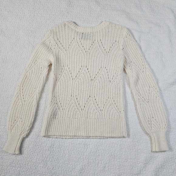 Abercrombie & Fitch Women's Wool Alpaca-Blend Crew Knit Sweater - Picture 2 of 9